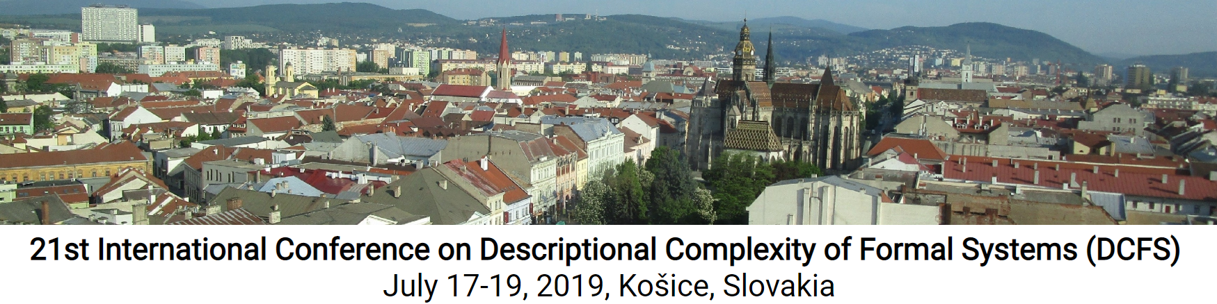 DCFS 2019, Kosice, Slovakia